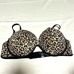 George Animal Print Bra